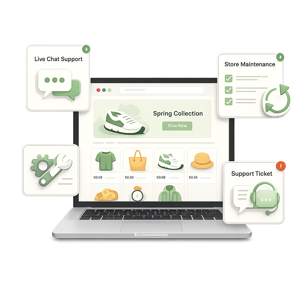 Ongoing Shopify development and storefront support