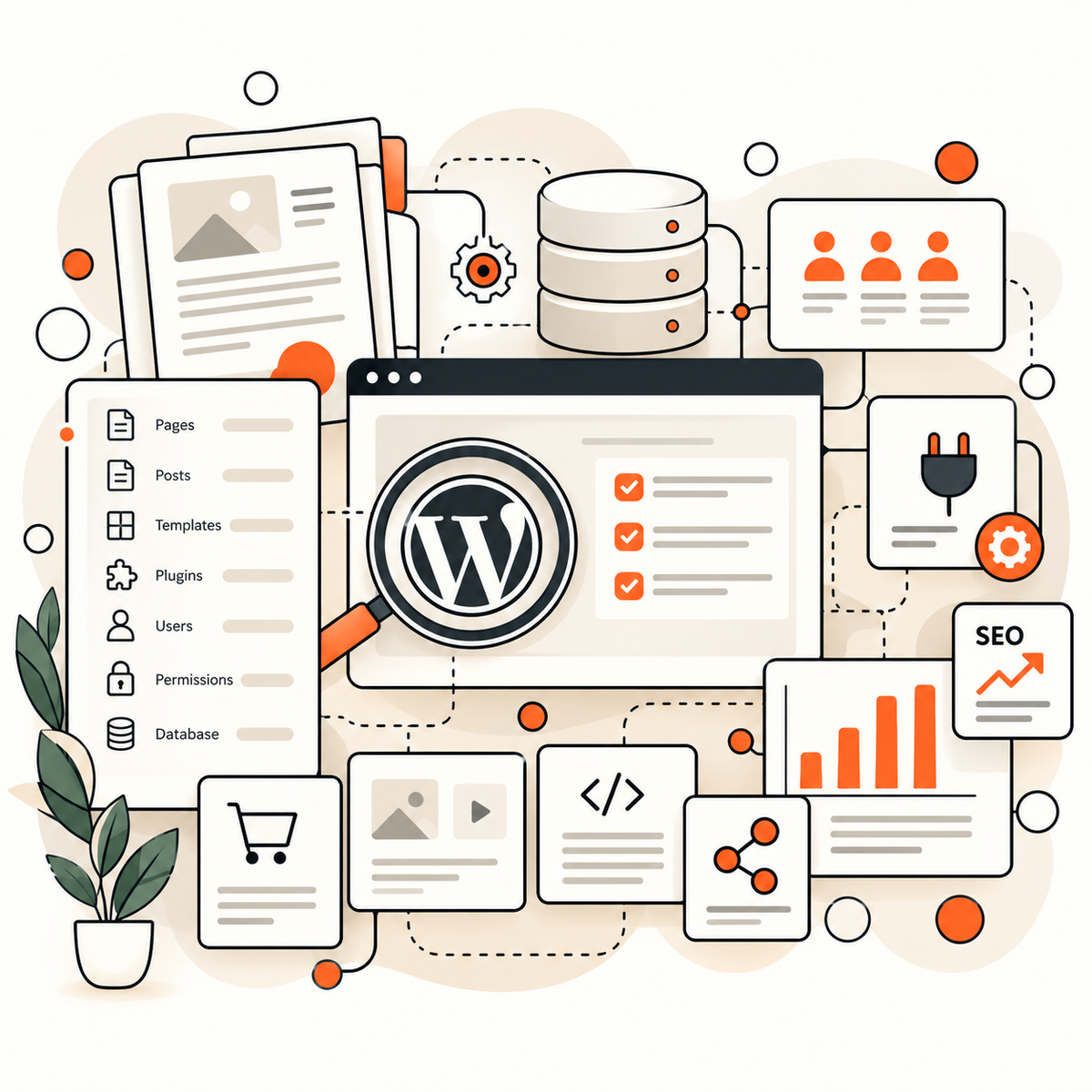 WordPress discovery and dependency audit
