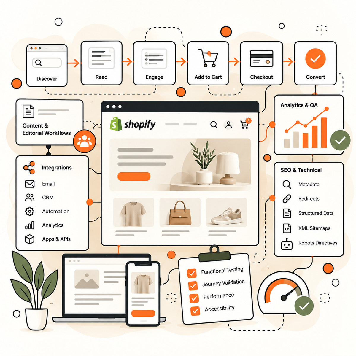 Shopify migration quality assurance