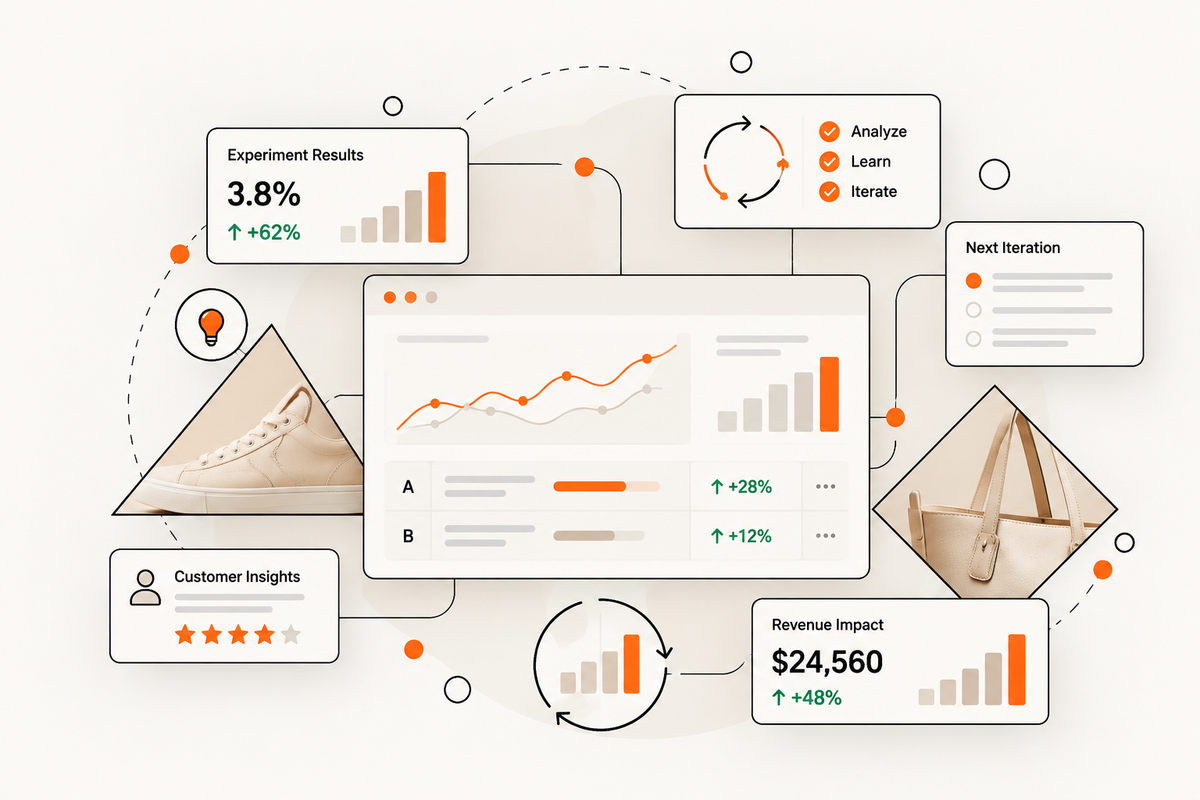 Shopify CRO results analysis and continuous improvement