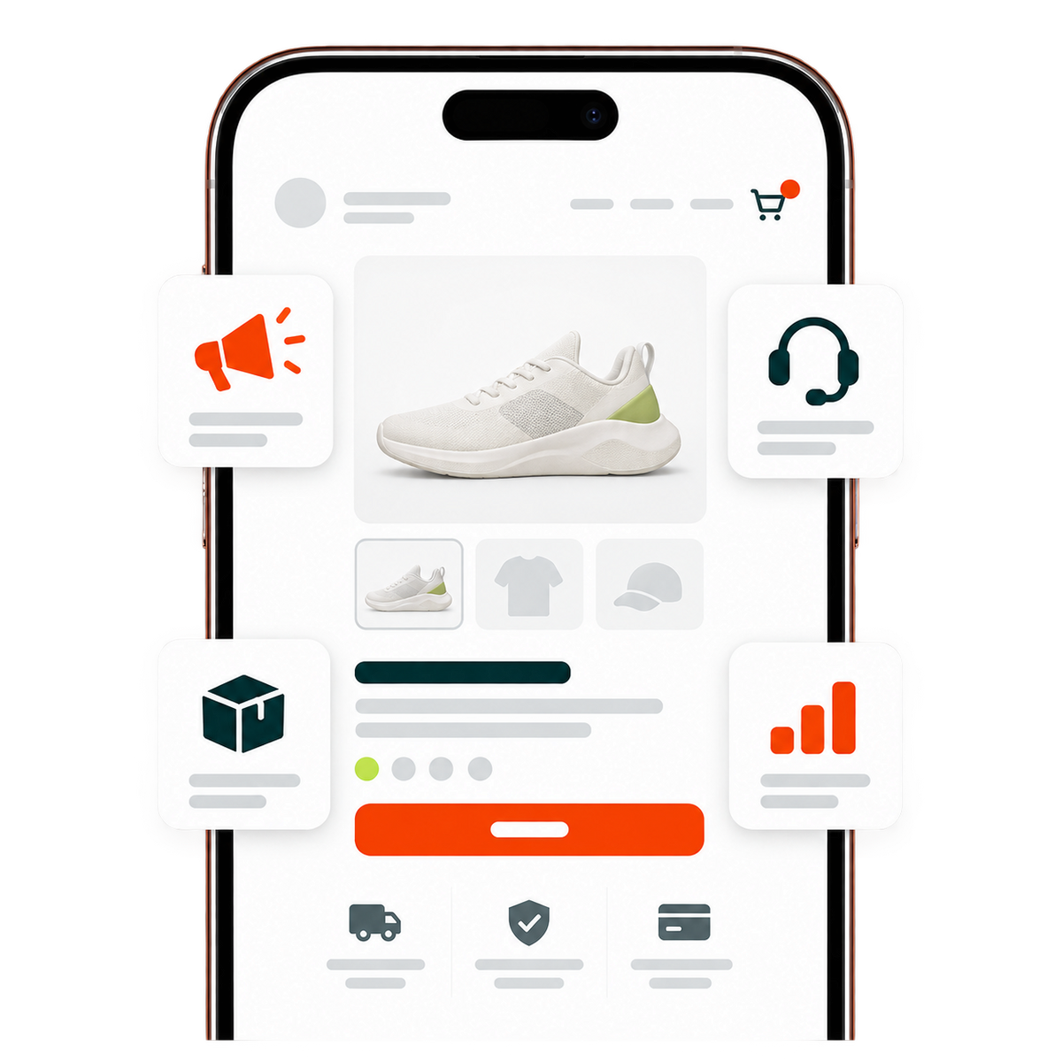 Connected Shopify app ecosystem