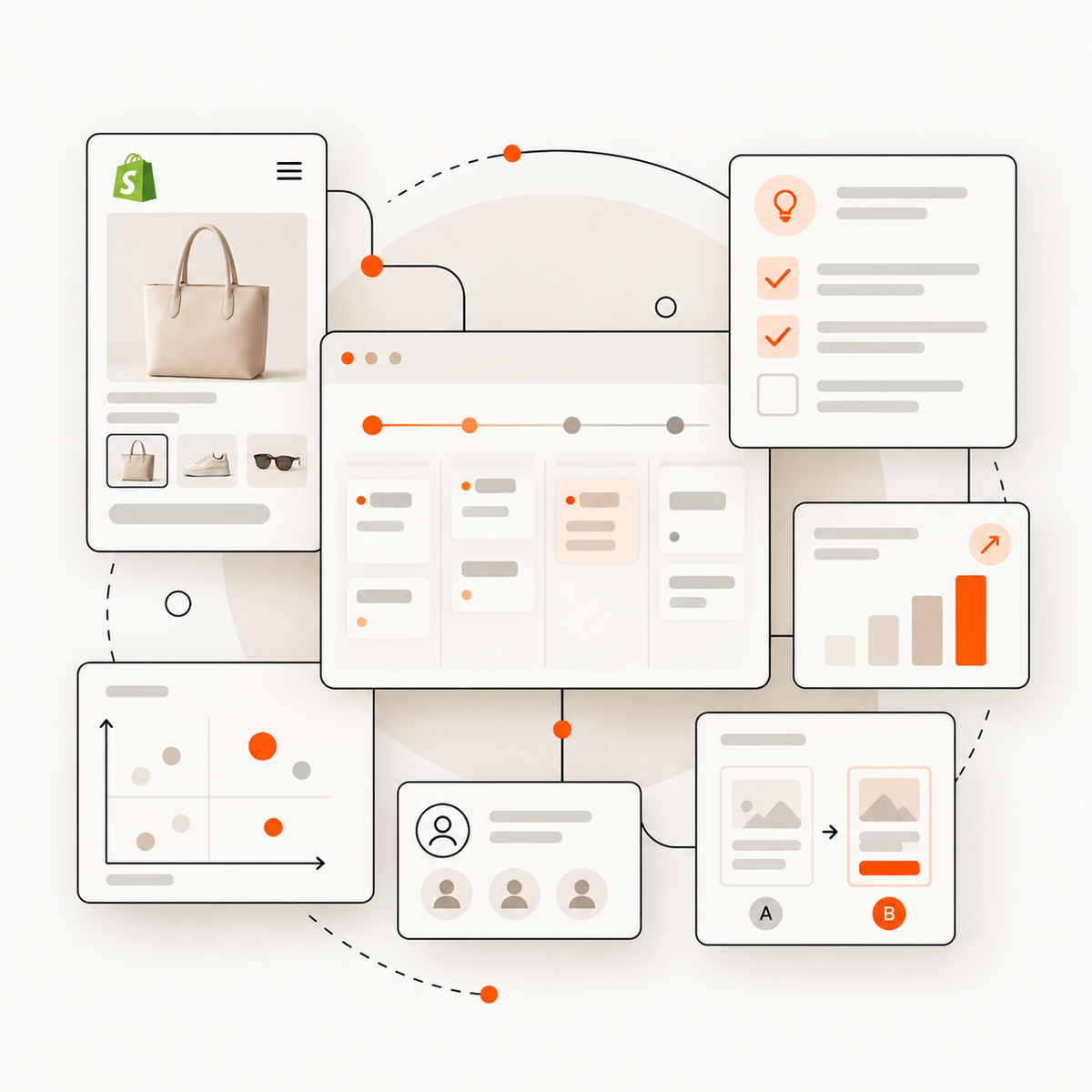 Prioritized Shopify CRO roadmap and test hypotheses